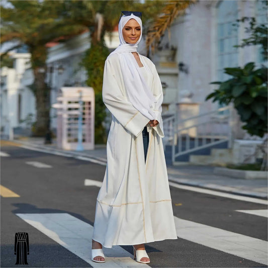 Abaya Dubai Blanche