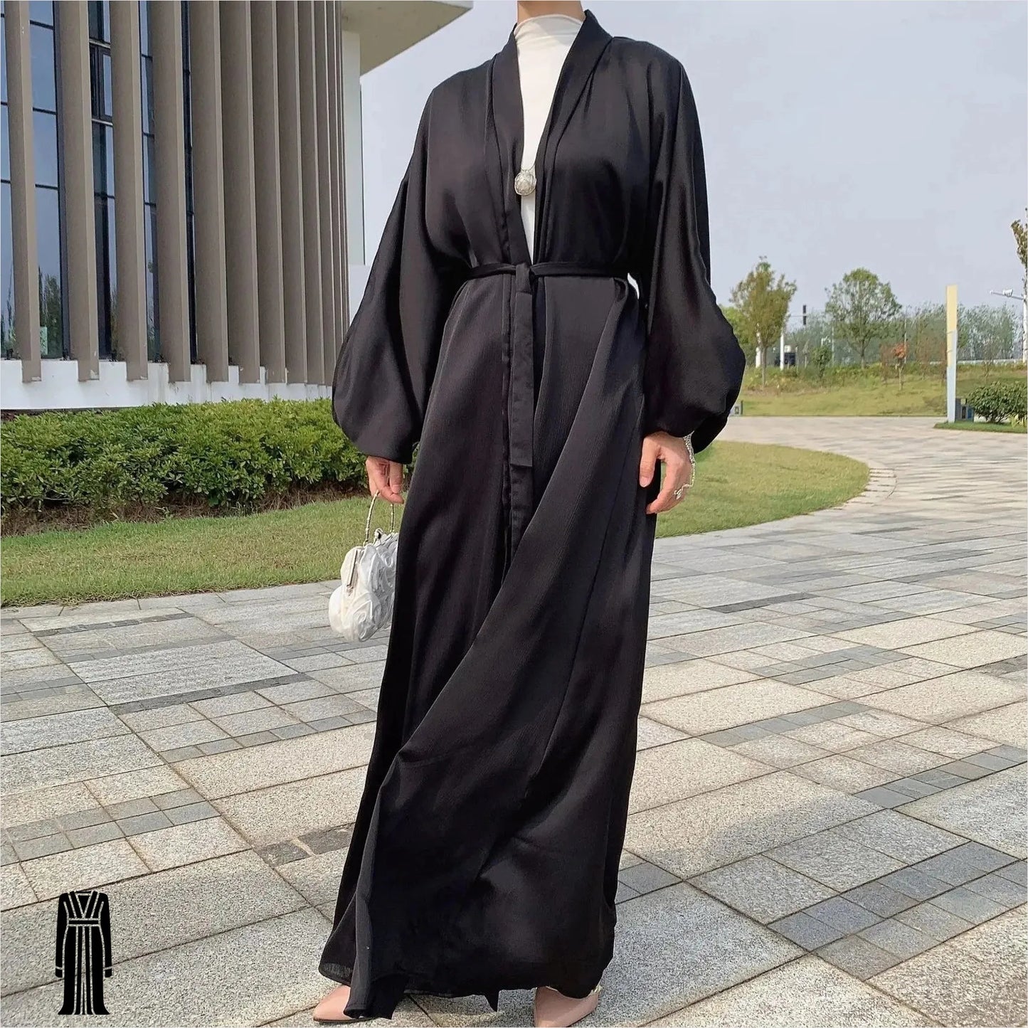 Abaya Dubai Luxe Noir