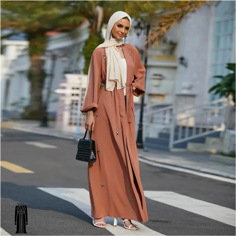 Abaya Dubai Marron