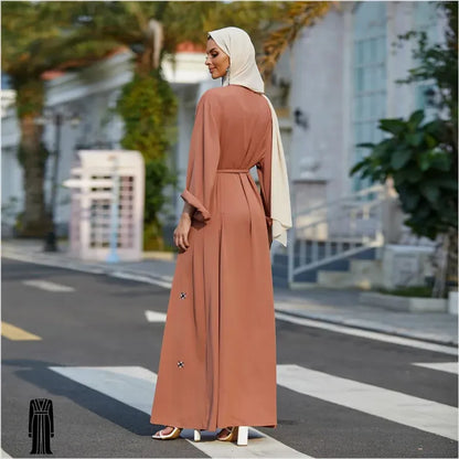 Abaya Dubai Marron