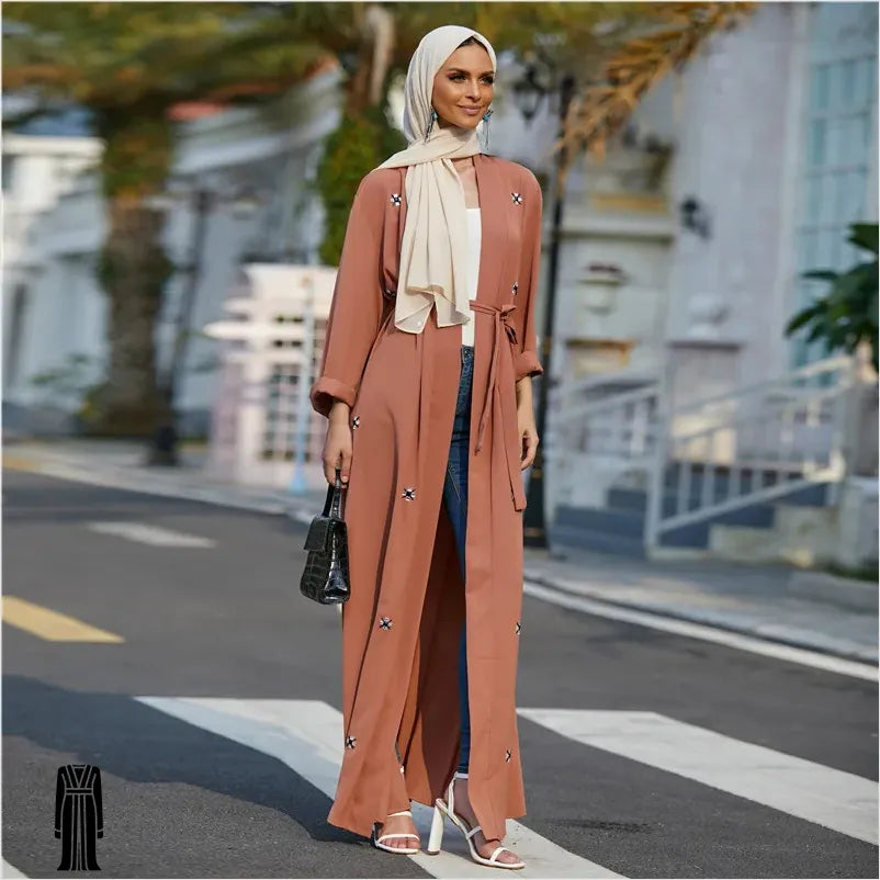 Abaya Dubai Marron