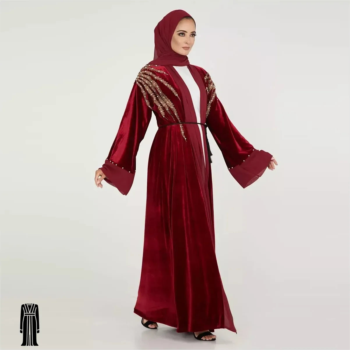 Abaya Perlée Dubai